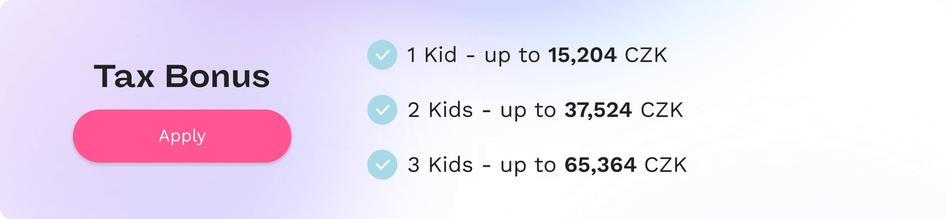 Tax Bonus Czech Republic